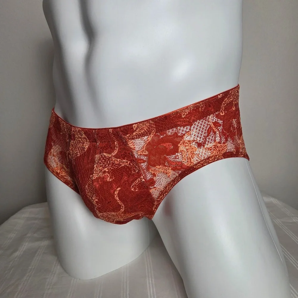 Cosabella Men's Luxury Italian Comfort Lace Micro Brief Soft Pouch Underwear